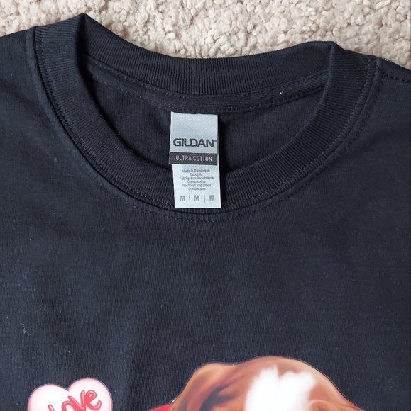 Cute Puppy Dog Unisex Size Medium T Shirt - Picture 2 of 2